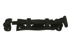 Türschieber klein schwarz pulverbeschichtet Gusseisen