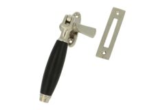 Kippbar Fensterverschluss Messing vernickelt Ebenholz (1929)