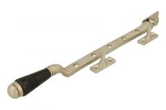 Fensterfeststeller Nickel matt Bakelit 300mm (1908)