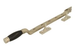 Fensterfeststeller Nickel matt Bakelit 300mm