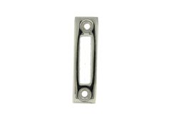 Schließblech Messing vernickelt für Schloss SL-6 nw/SL-6 nz