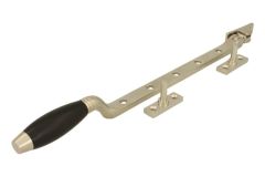 Fensterfeststeller Nickel matt Ebenholz 315mm (1932)