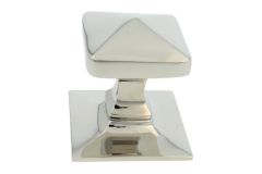 Haustürknopf Messing vernickelt (1926)