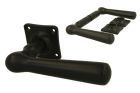 Türgriff Messing schwarz Drückerpaar (1916)
